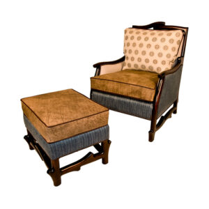 Bentwood Ottoman